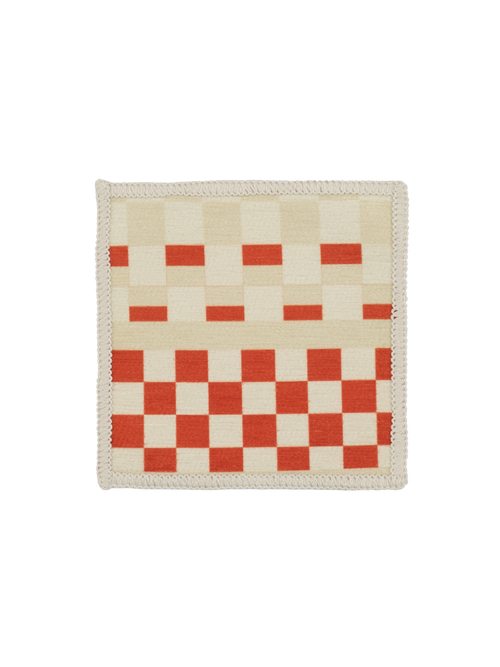 Snapper red chenille swatch