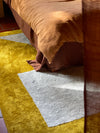 Combination Mustard Cotton Feel Rug