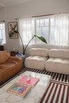 Plinth Brown Chenille Runner