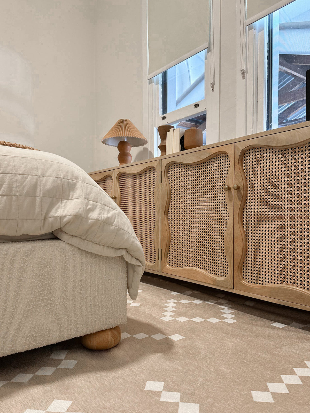 Keys Nude Chenille Rug