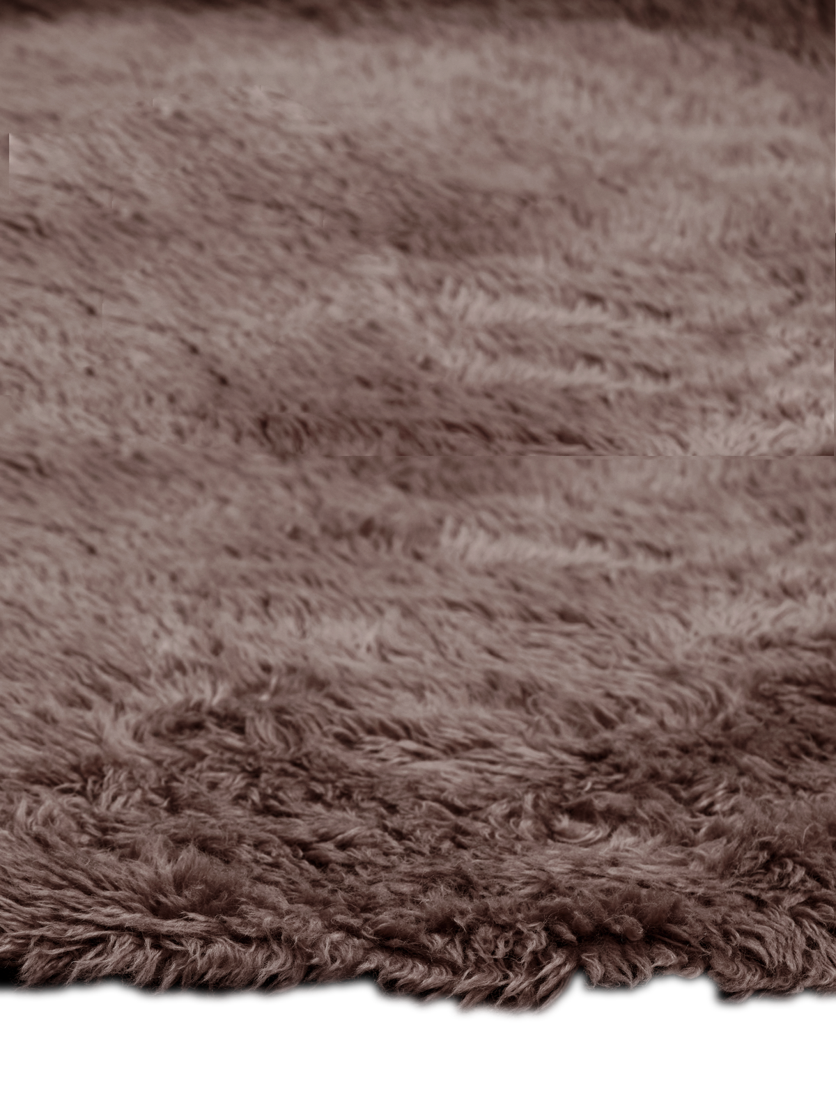 Mackenzie Mocha Washable Wool Sheepskin Area Rug