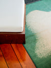 Mohavea Forest Green Chenille Rug