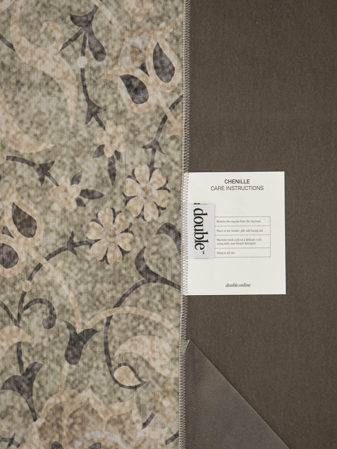 Motif Olive Chenille Rug