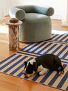 Plinth Royal Blue New Jute Runner