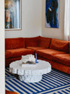 Plinth Royal Blue New Jute Runner