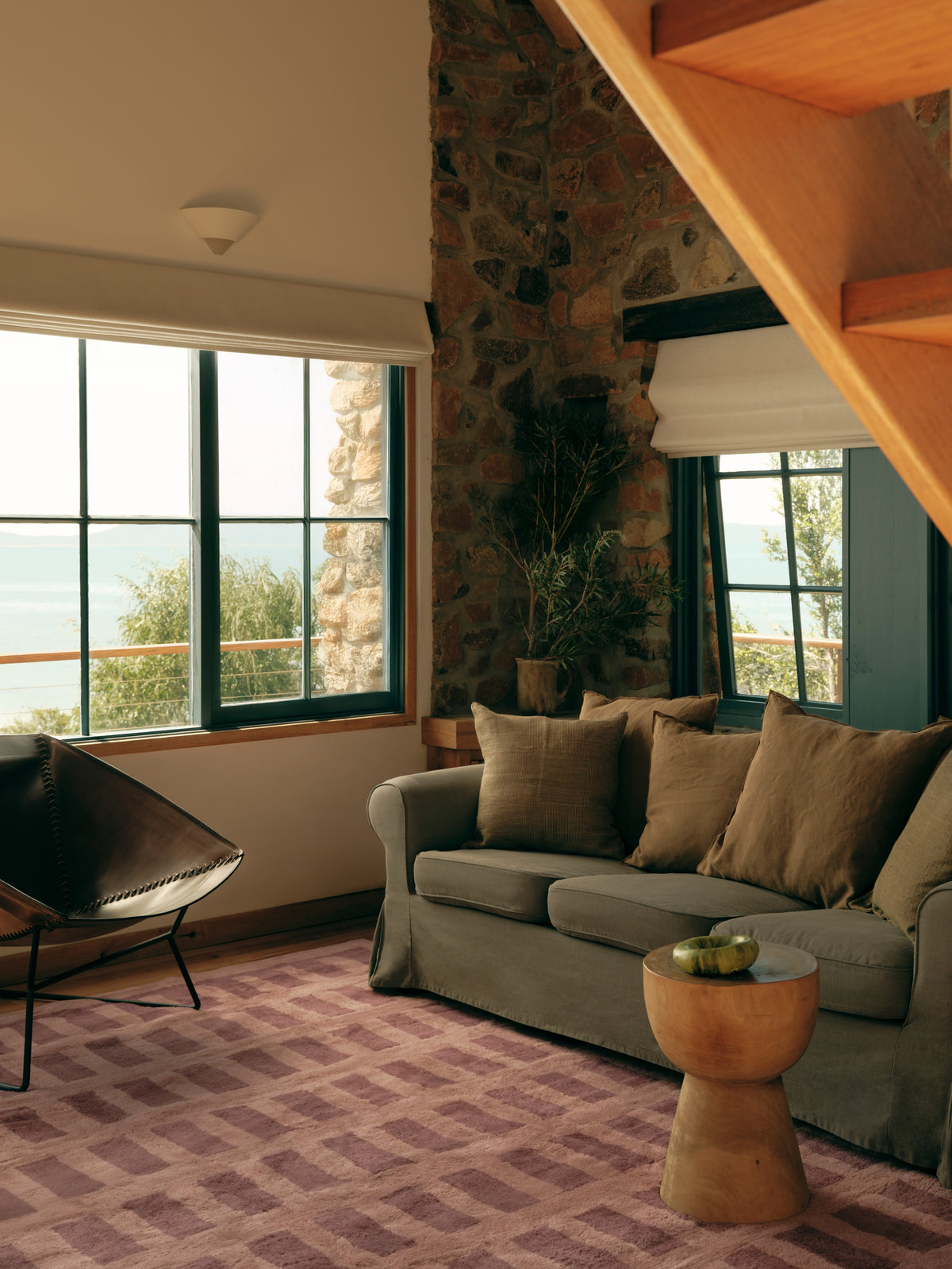 Tasman Brown Washable Wool Fine Cut Pile Swatch