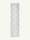 Aligned Bone Chenille Rug