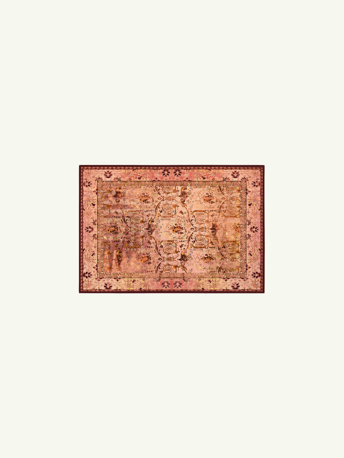 Mother Pink Chenille Rug