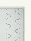 Aligned Bone Chenille Rug
