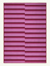 Carrel Dark Pink Chenille Rug
