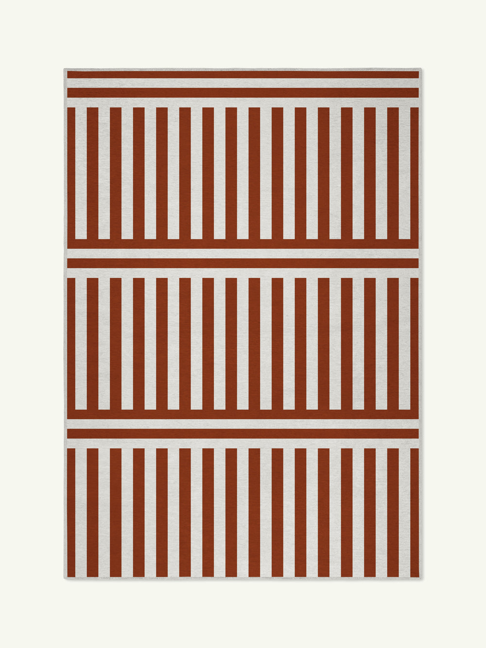 Plinth Brown Chenille Rug