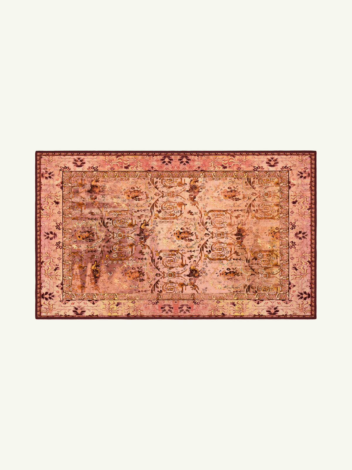 Mother Pink Chenille Rug