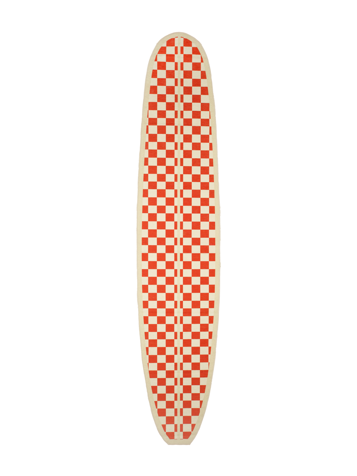 Snapper Red Chenille Surfboard Rug