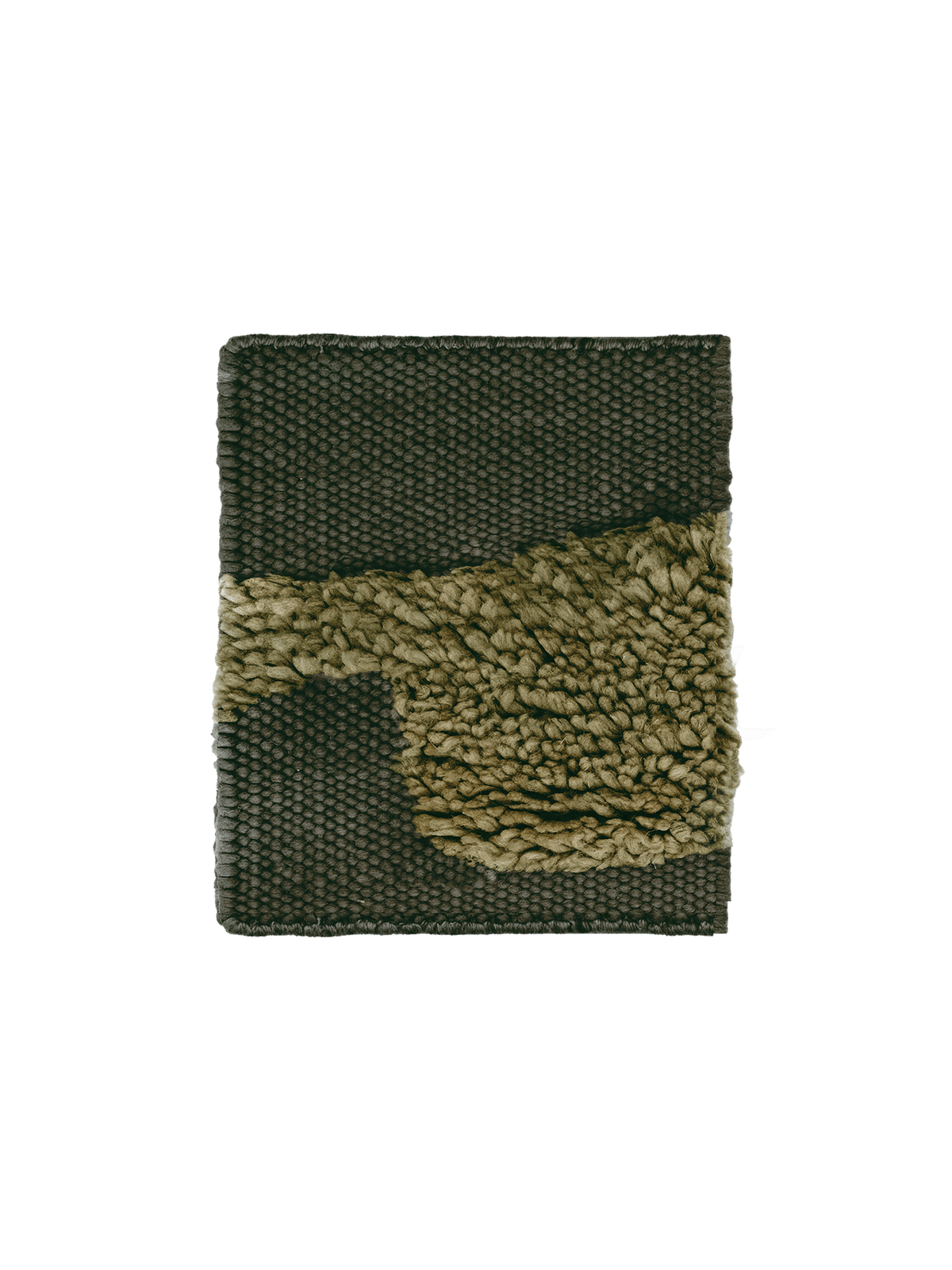 Cradle Green Washable Wool Handwoven Swatch