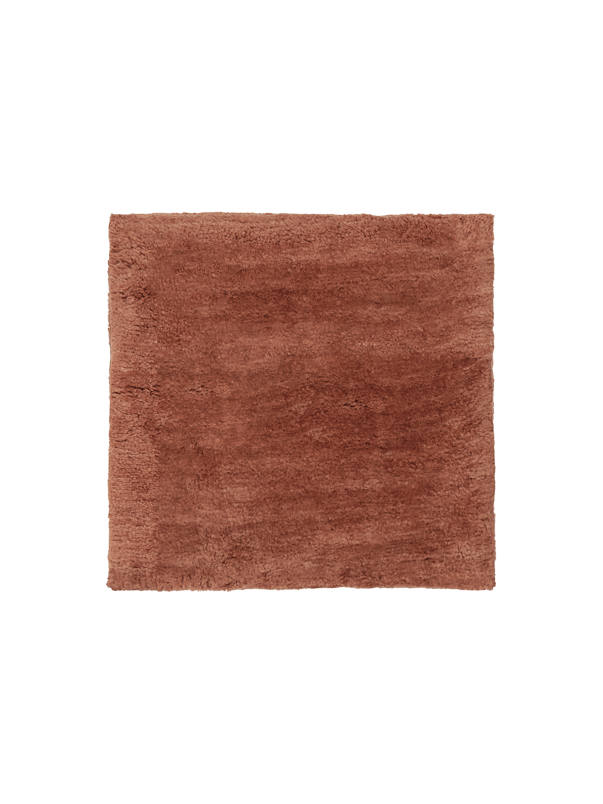 Waikato Terracotta Washable Wool Abrash Dyed Swatch