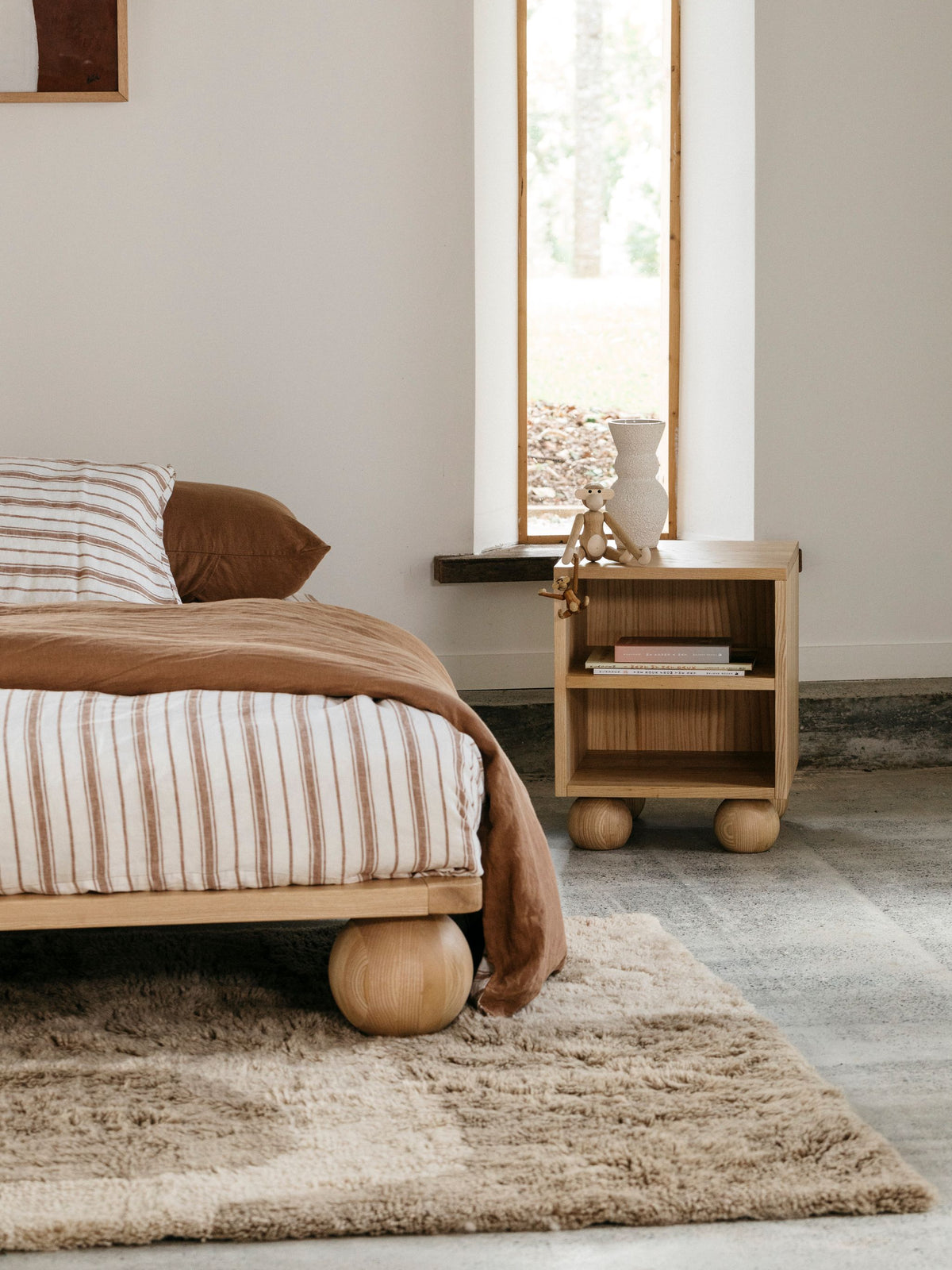Awa Taupe New Zealand Washable Wool Rug