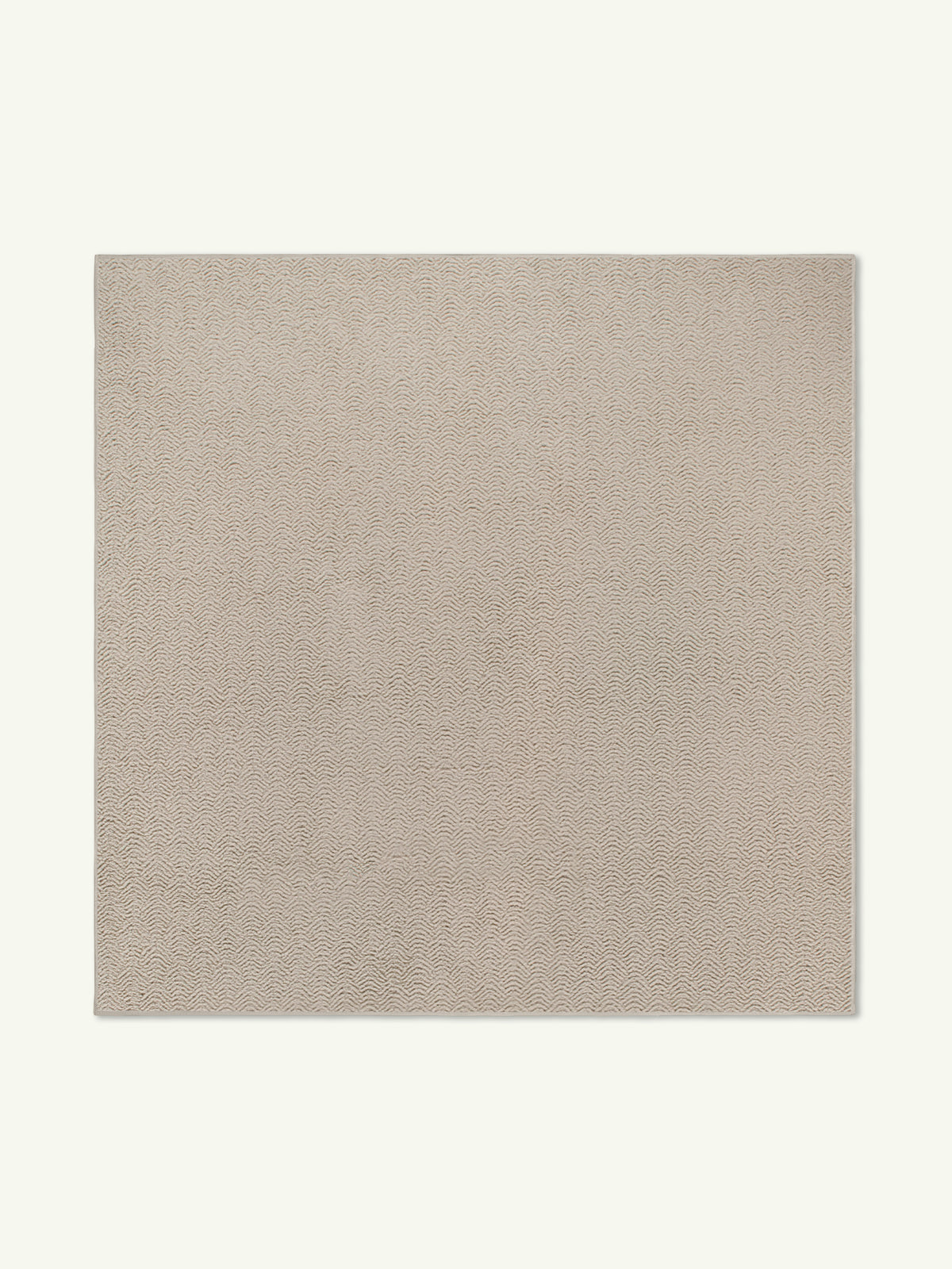 Peace Cream Vegan Shearling Rug