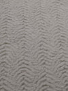 Peace Light Gray Vegan Shearling Rug