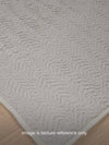Peace Dark Tan Vegan Shearling Rug
