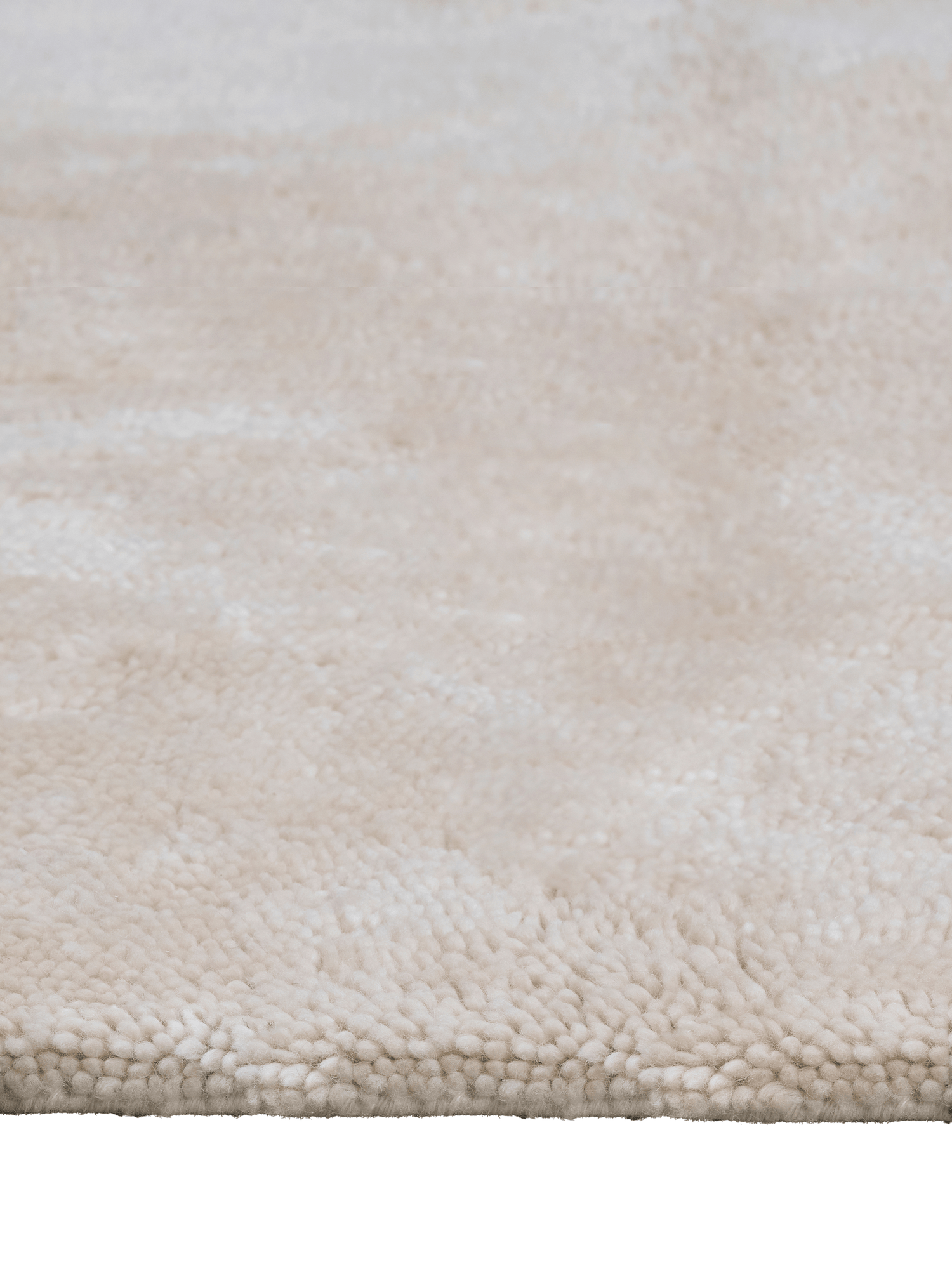 Otago Beige Washable Wool Berber Rug