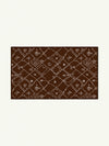 Logic Brown Cotton Feel Rug