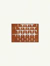 Echo Brown Cotton Feel Rug