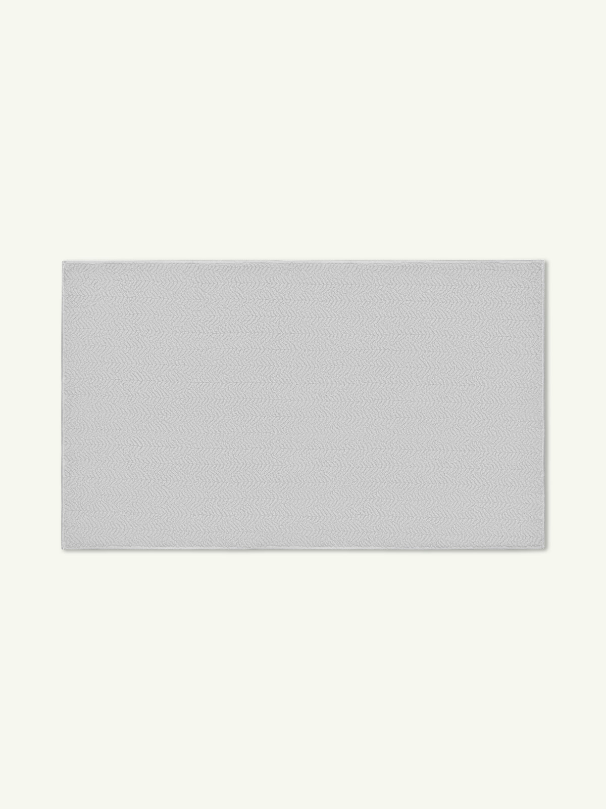 Peace Light Gray Vegan Shearling Rug