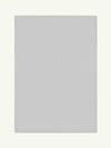 Peace Light Gray Vegan Shearling Rug