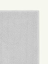 Peace Light Gray Vegan Shearling Rug