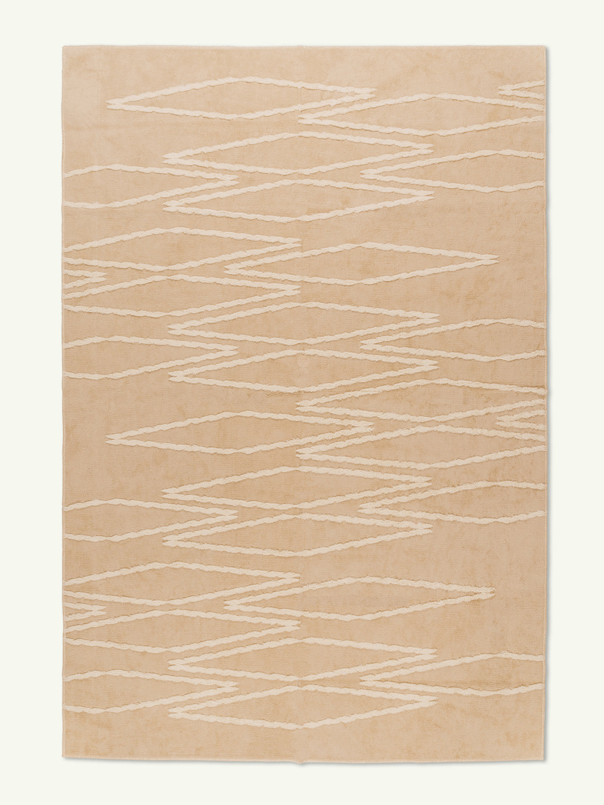 Resonant  Bone Cotton Feel Rug