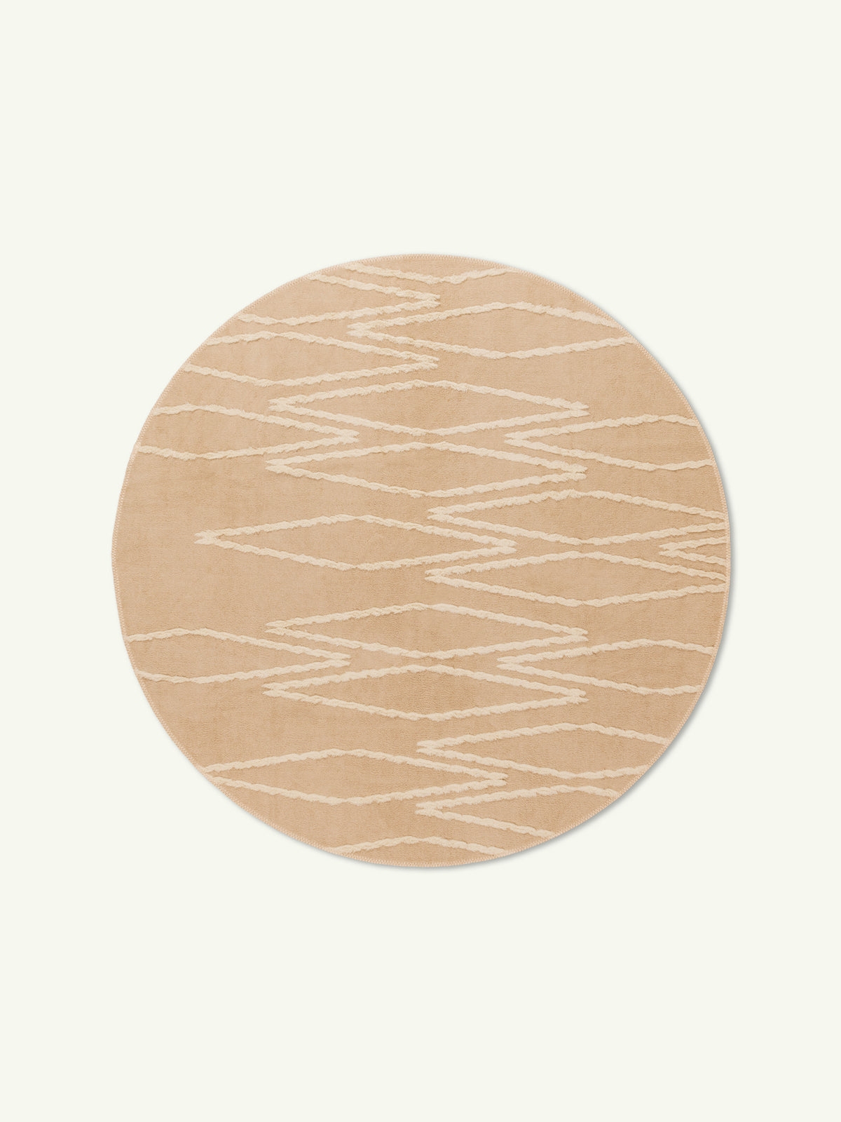 Resonant  Bone Cotton Feel Rug