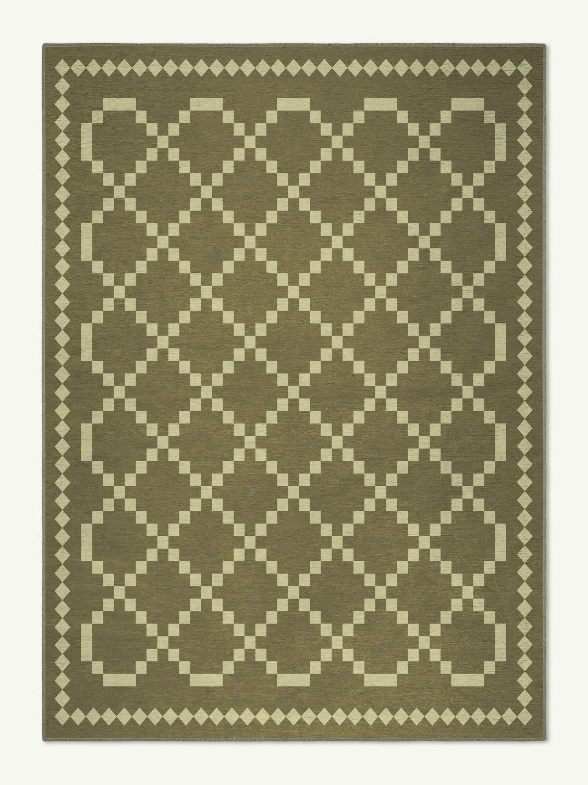 Quiet Bone Chenille Rug