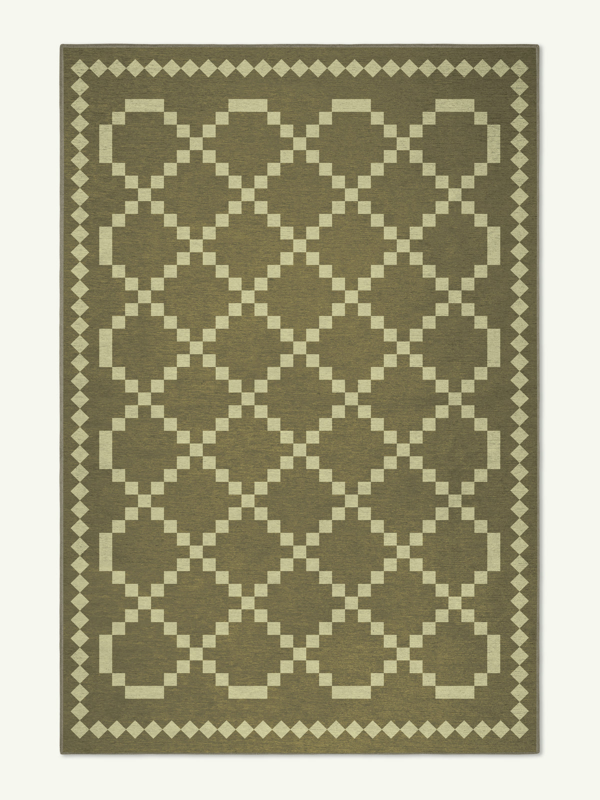 Quiet Bone Chenille Rug