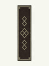 Centre Charcoal Chenille Rug