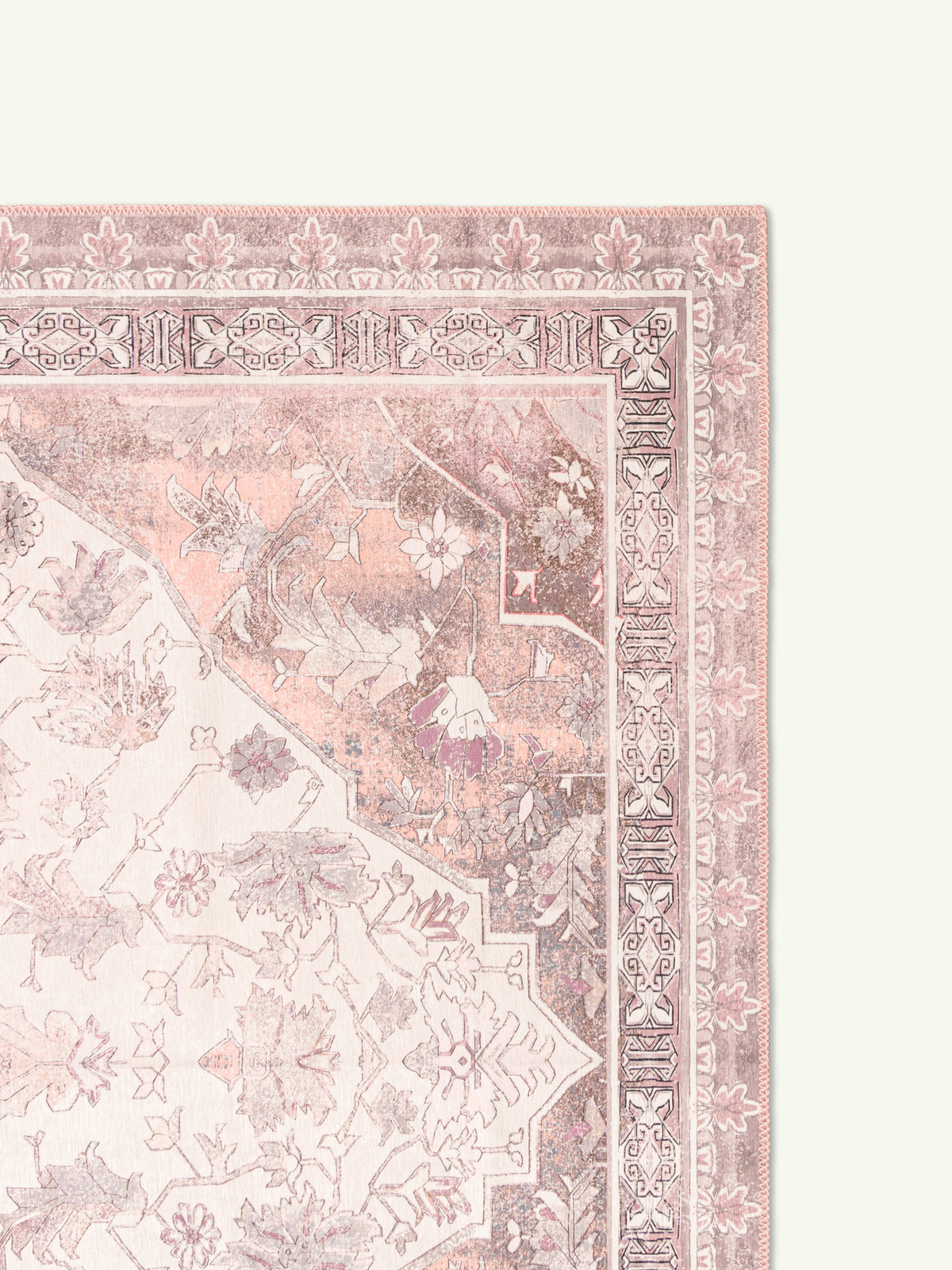 Classic Cream Chenille Rug