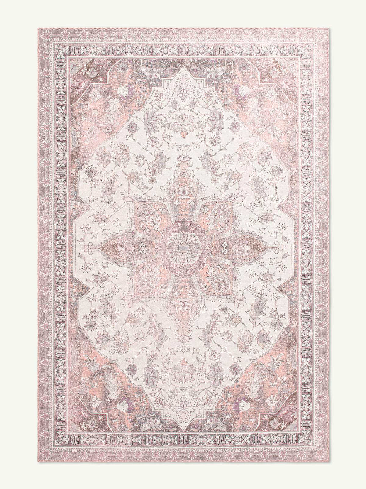 Classic Cream Chenille Rug