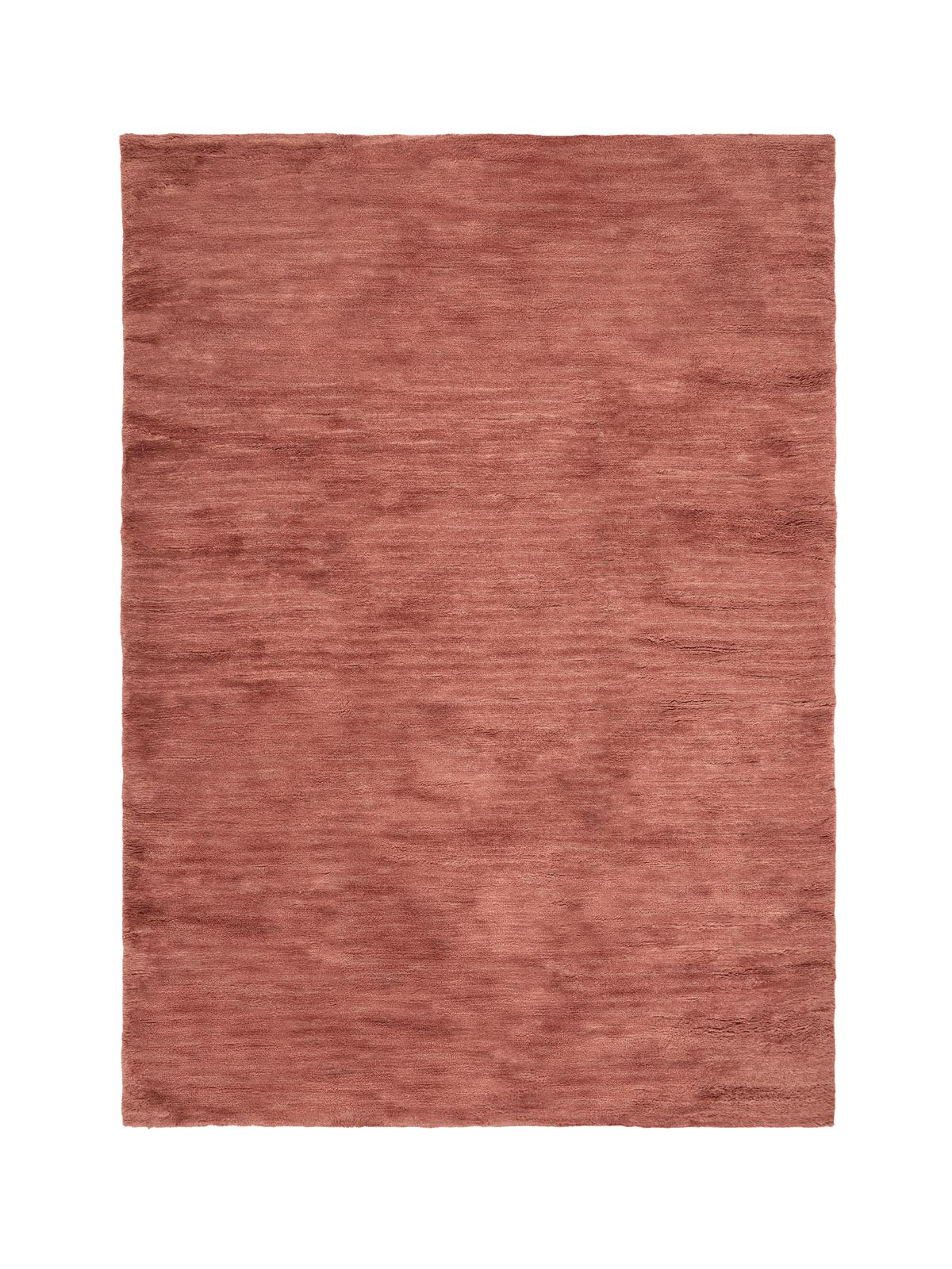 Otago Terracotta Washable Wool Berber Rug Washable Wool Rug Double Standard System 160x230cm