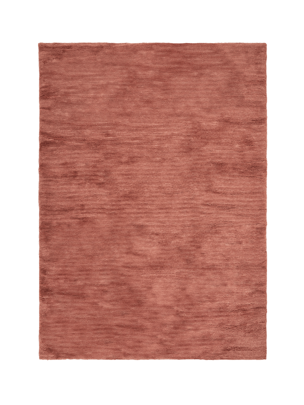 Otago Terracotta Washable Wool Berber Rug Washable Wool Rug Double Standard System 160x230cm