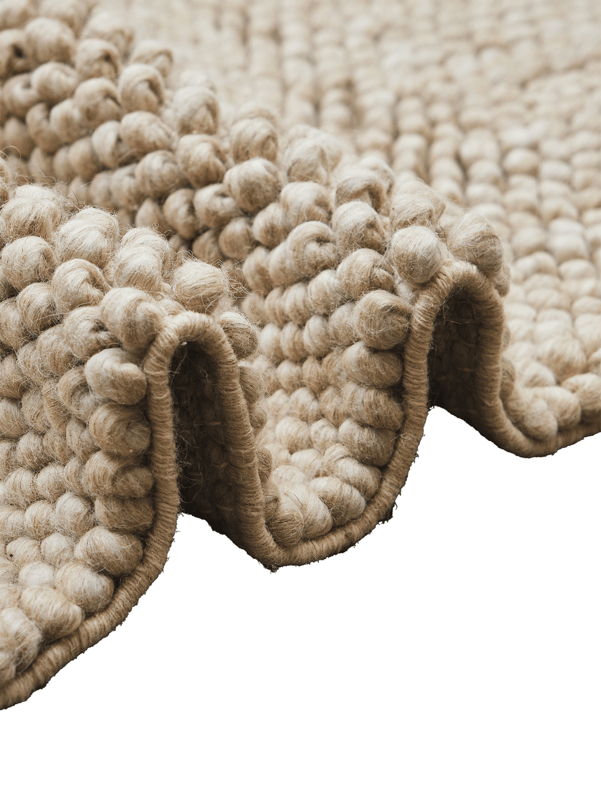 Marlborough Natural Washable Wool Heavy Loop Pile Rug