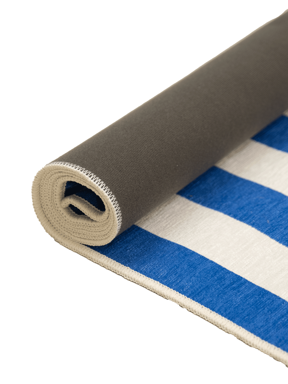 Plinth Royal Blue Chenille Rug