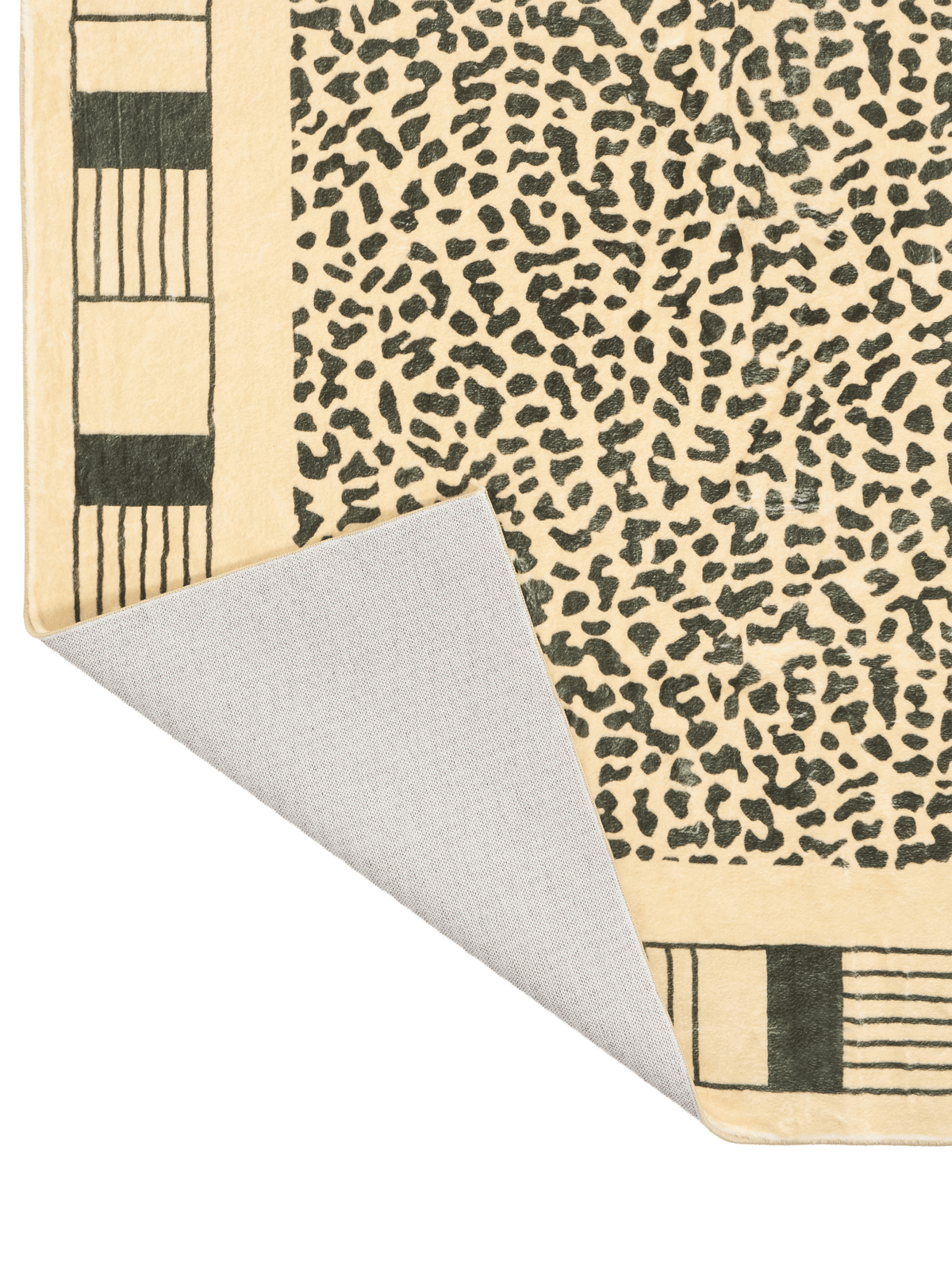 Vendela Gold Printed Rabbit Fur Swatch Swatch double.online