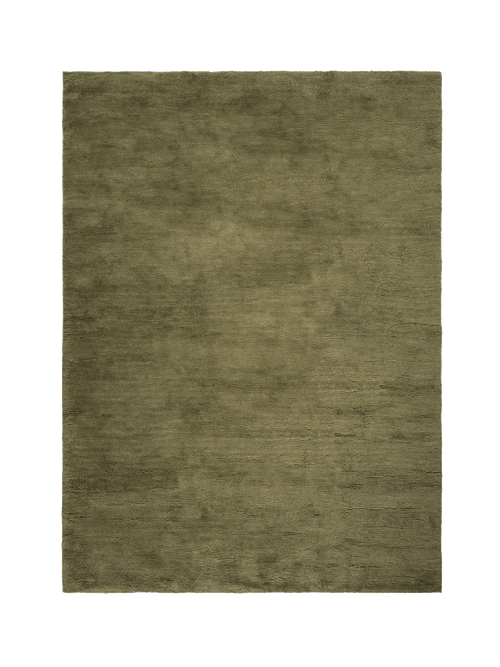 Otago dark olive washable wool berber rug washable wool rug double standard system 160x230cm