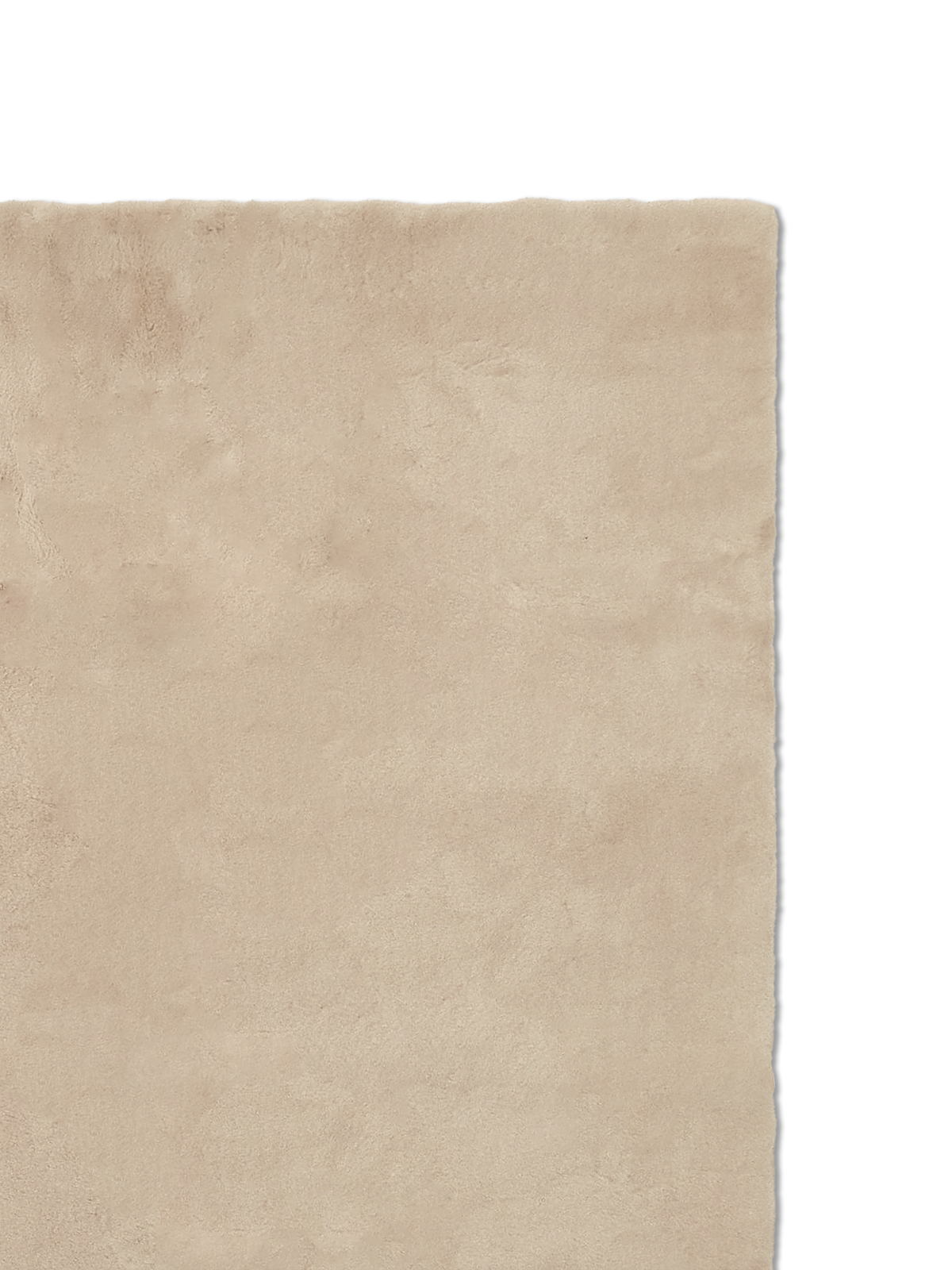 Rowan Cream Vegan Silk Rug