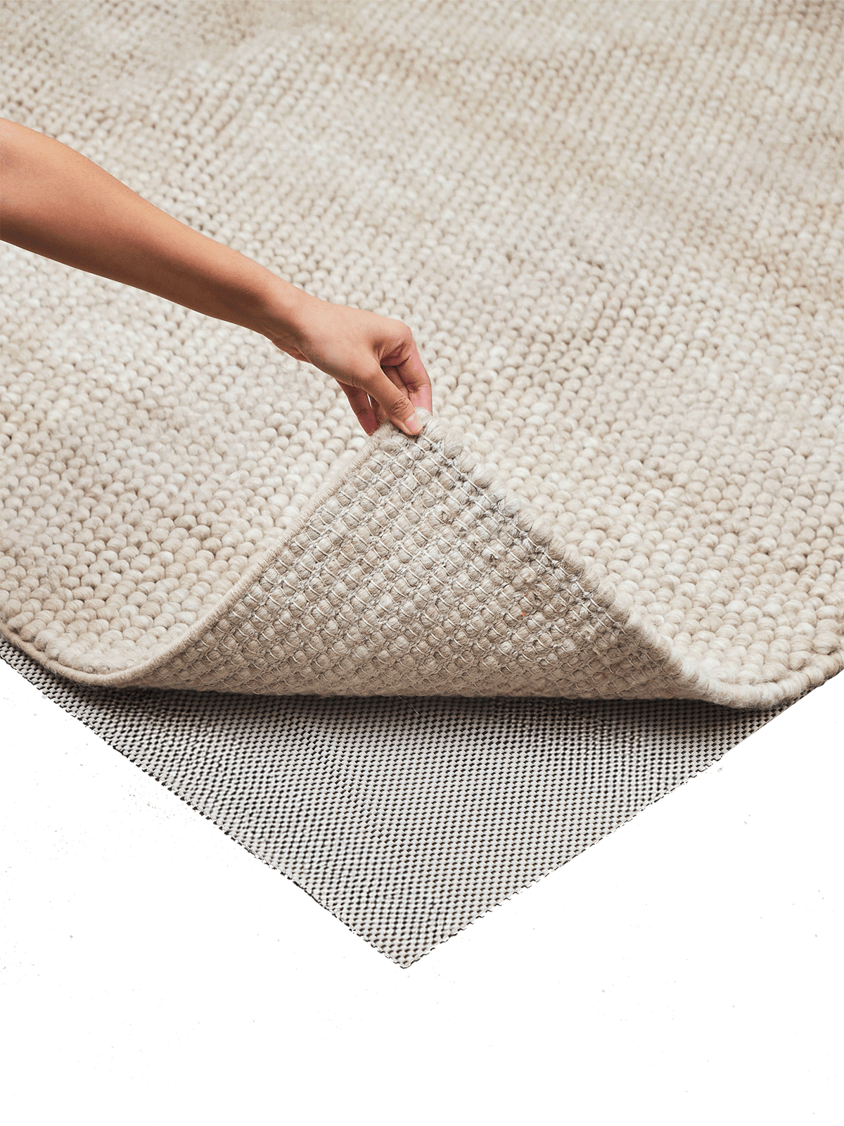 Marlborough Natural Washable Wool Heavy Loop Pile Rug