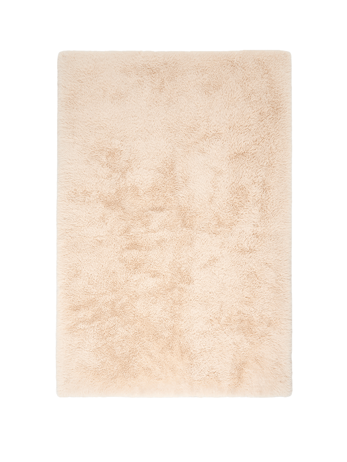 Solace Cream Vegan Flokati Rug