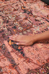 Mother Pink Chenille Rug