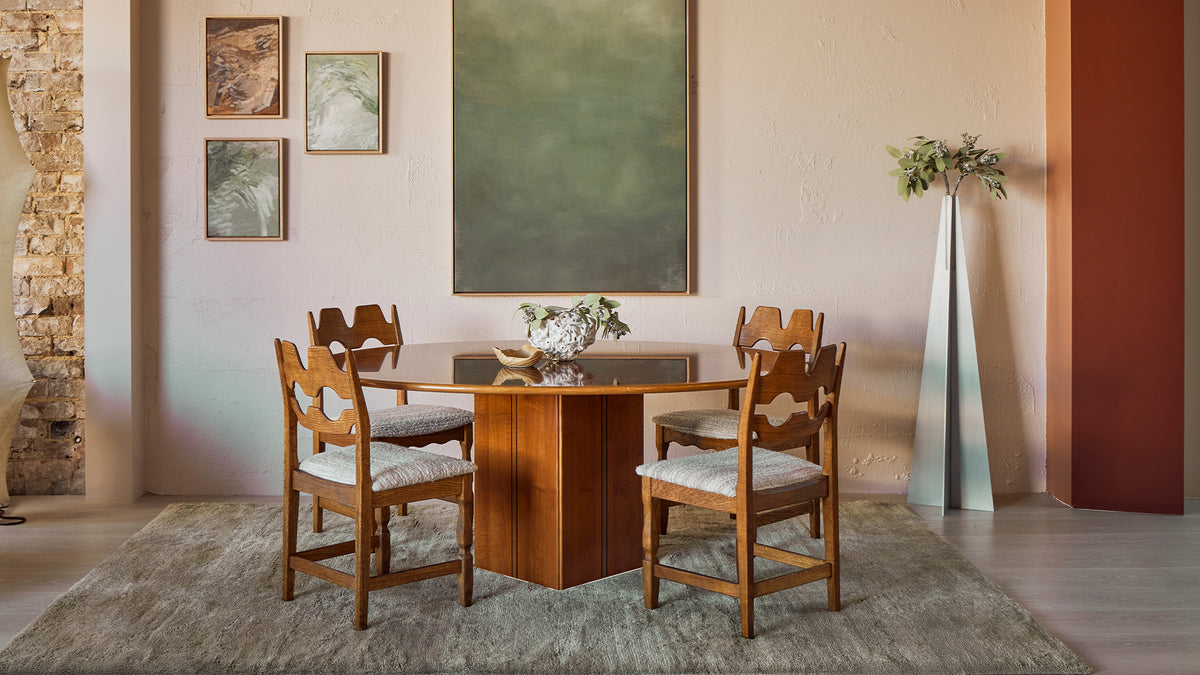 Waikato Sage Washable Wool Abrash Dyed Rug