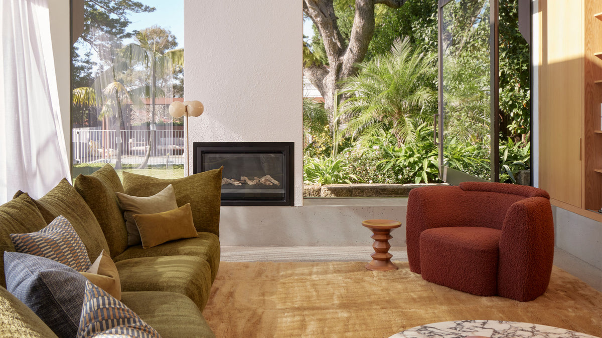 Nelson Dark Mustard Washable Wool Fine Cut Pile Swatch