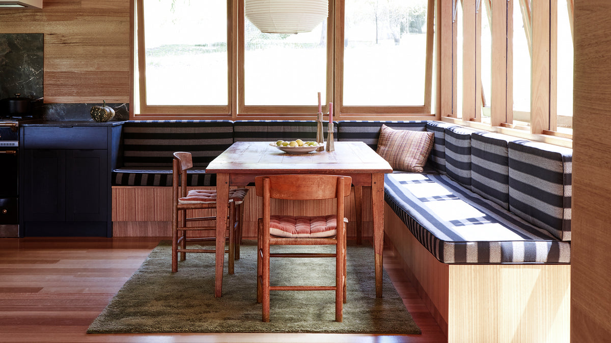 Otago Dark Olive Washable Wool Berber Rug