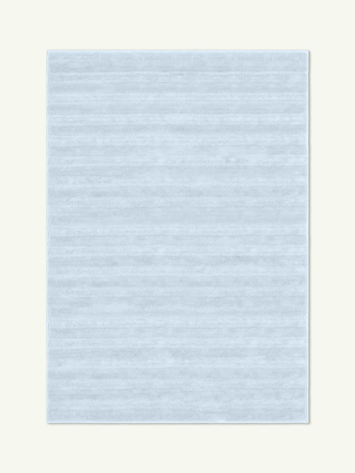 Willow pale blue highland rug